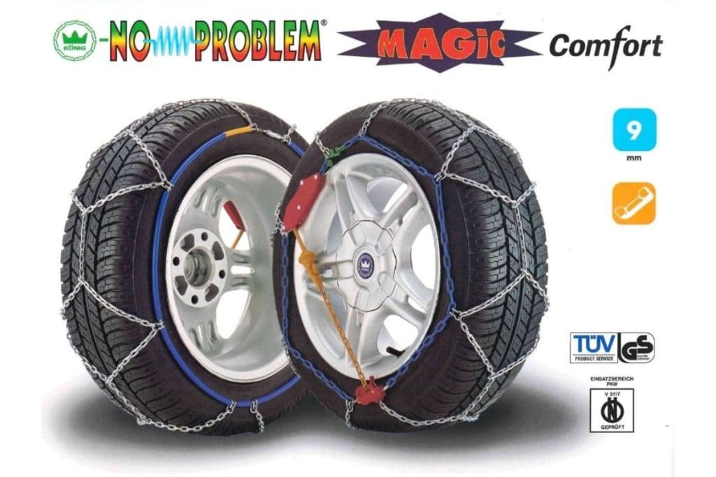 König snow chains No Problem Magic Comfort