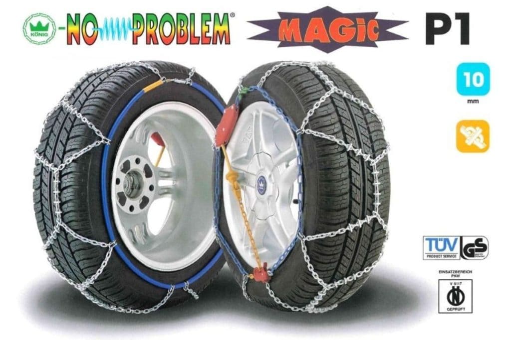 König snow chains No Problem Magic P1