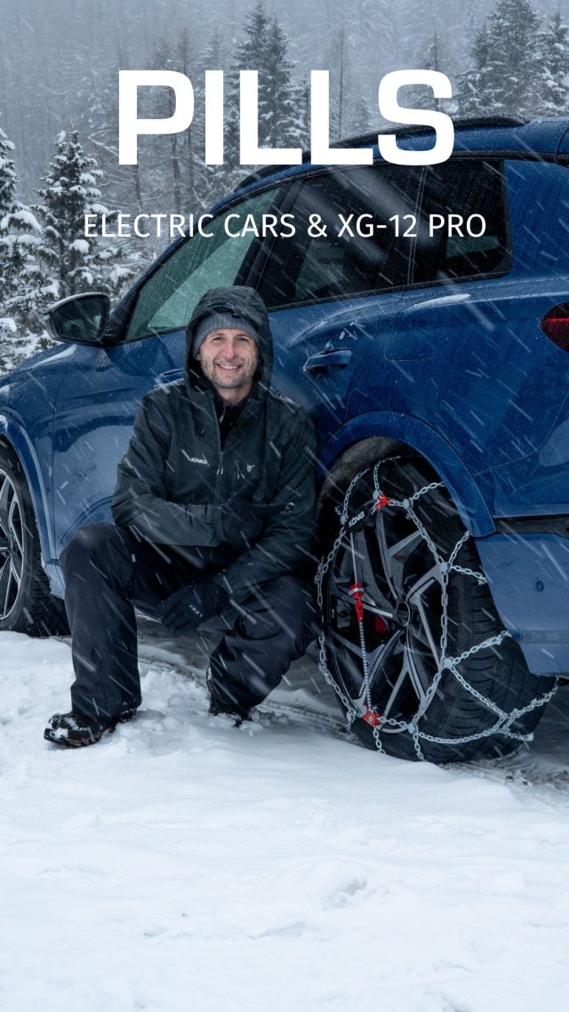 🇮🇹 Oggi siamo sulle Alpi italiane per parlare di auto elettriche e catene da neve.
Ecco perché la König XG-12 Pro è la scelta giusta per veicoli potenti, pesanti e con passaruota ridotti ⛓️

🇬🇧 We’re in the Italian Alps today to talk electric cars and snow chains.
Here’s why the König XG-12 Pro is the right match for powerful, heavy vehicles with tight wheel-arch clearance ⛓️

#snowchains #konigsnowchains #konigxg12pro #electricSUV #EVready #alpsmountains #winterdriving #snowtest #automotiveengineering #getreadyforthewinter