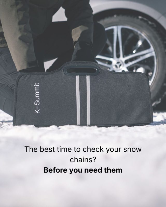 🇮🇹 Questo &egrave; un buon momento per tirare fuori le catene, controllarle e provare a montarle con calma ❄️

🇬🇧 This is a good time to get your snow chains out, check them and practice fitting them without rushing ❄️

#K&ouml;nigSnowChains #SnowChains #WinterReady #WinterDriving #SnowChainTips
