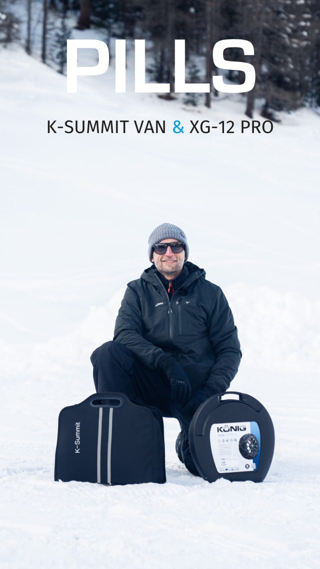 🇮🇹 Van e camper. Diverse esigenze, soluzioni dedicate.
Parte 1.
Per la parte 2... Stay tuned ⛓️

🇬🇧 Vans and motorhomes. Different needs, dedicated solutions.
Part 1.
For Part 2… stay tuned. ⛓️

#KonigSnowChains #WinterDriving #SnowChains #VanLife #MotorhomeLife #KSummitVan #XG12Pro
#WinterRoads #DriveSafe #OnTheSnow
#WinterTraction #TractionControl